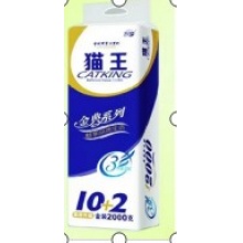 猫王卫生纸12卷2000g*2提